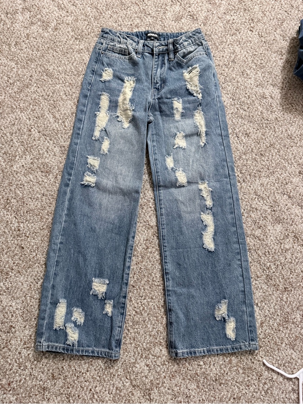 Fashion Nova Kids Denim Jeans Blue